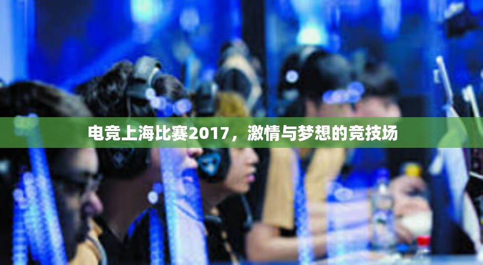 电竞上海比赛2017，激情与梦想的竞技场